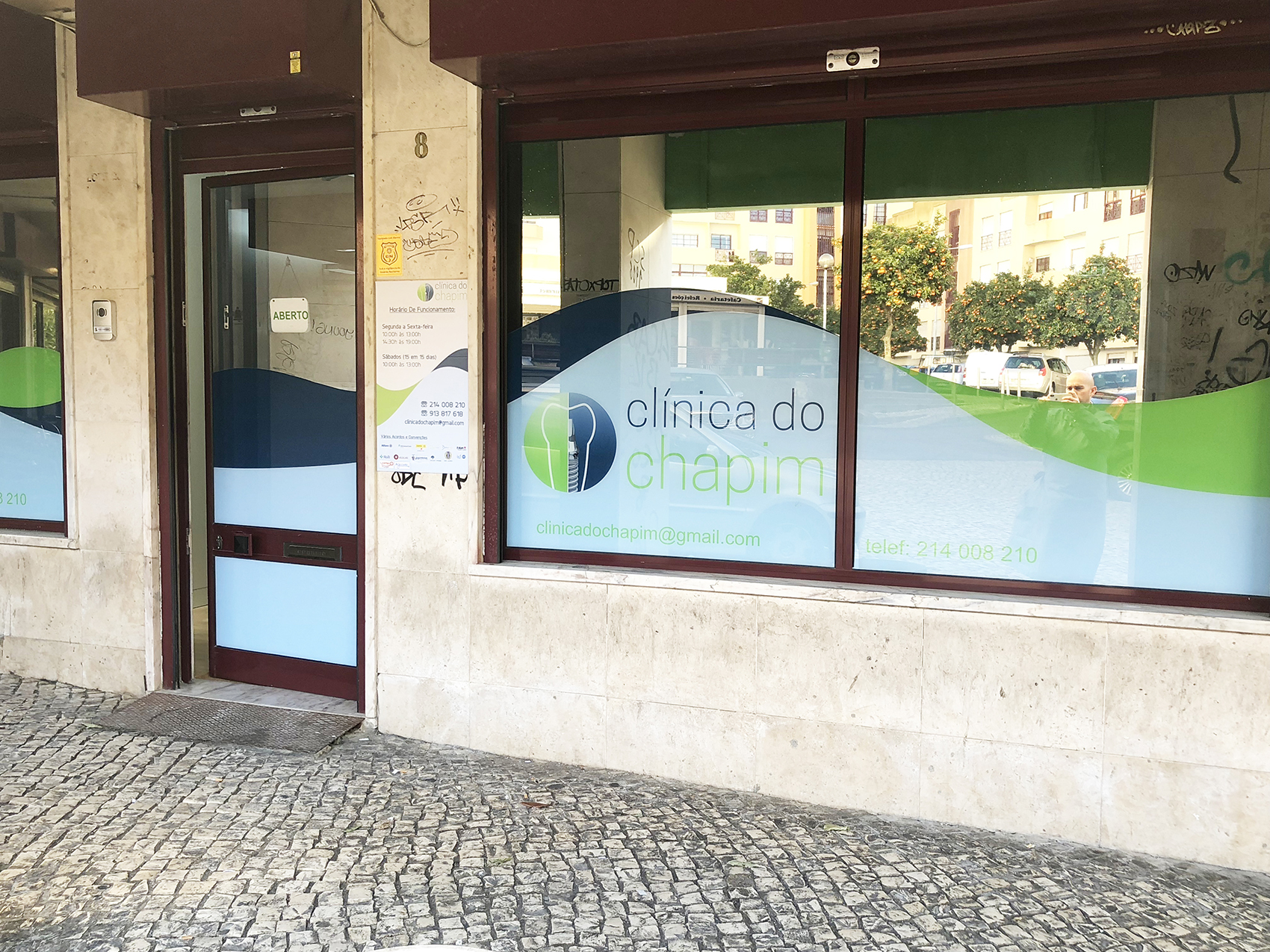 Instalações da Clínica do Chapim